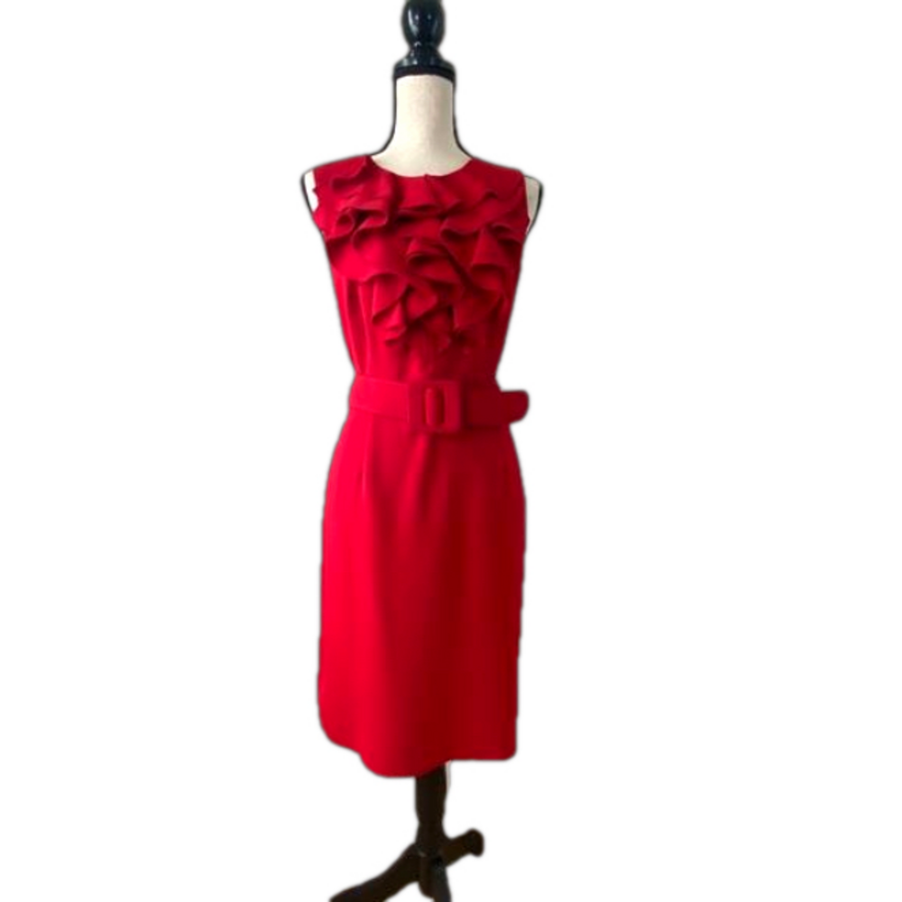 ❤️EUC.  Spence Red Dress. Sz. 10.
